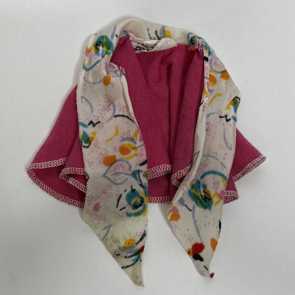 Genuine Barbie Fashions Superstar Era Pink Wrap Around Skirt Mattel - Picture 2 of 7